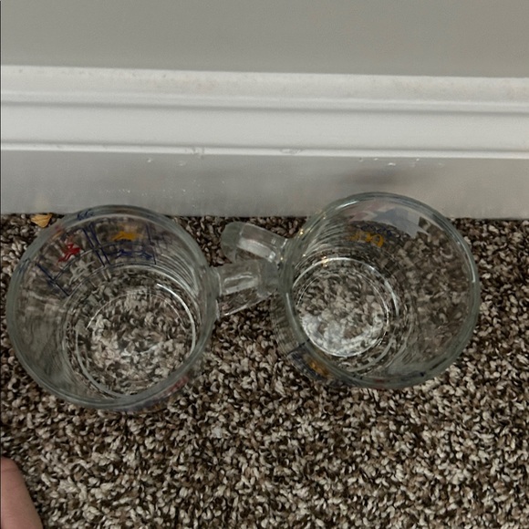 Vintage 1984 McDonalds Los Angeles Olympic Glass Coffee Mug -Set of 2 - Picture 8 of 8